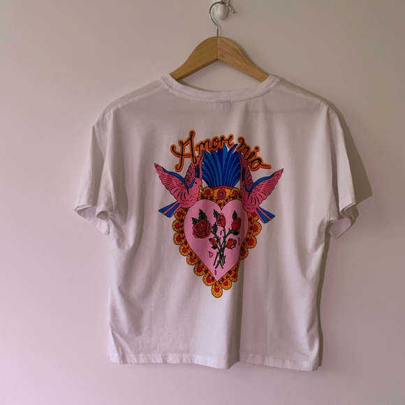 ASOS | Boxy Cropped Printed Shirt - Picture 7 of 7